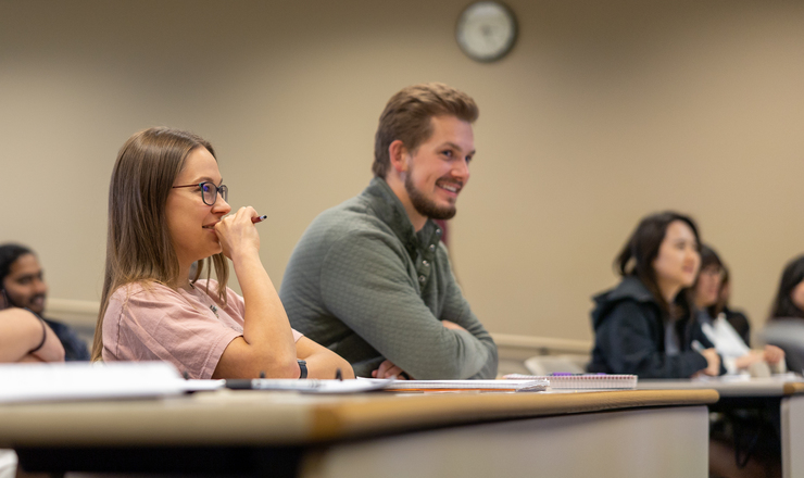 Business class in session at ASU's West Valley campus.