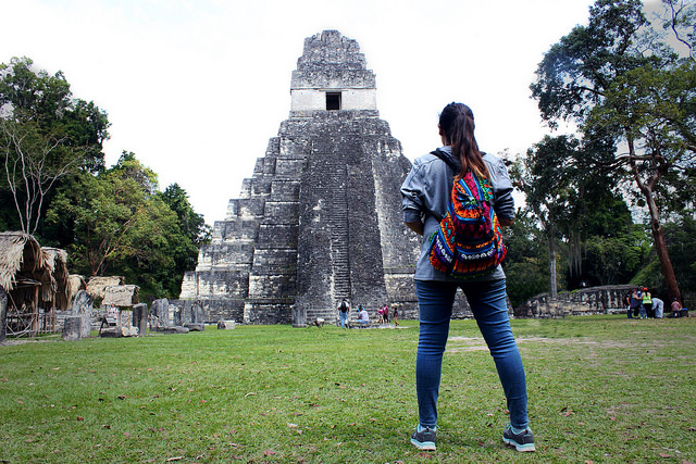 student studying abroad in Guatemala
