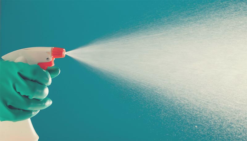 Cleaning your bathroom
