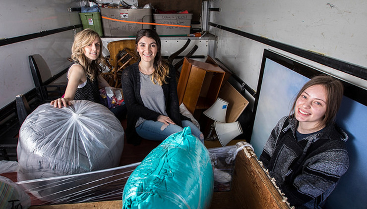 ASU students giving back and volunteering and feeling good