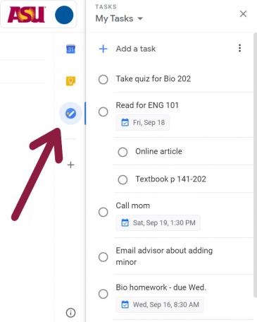 task list